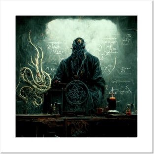 ELDRITCH UNIVERSITY SCIENCE  PROFESSOR Posters and Art